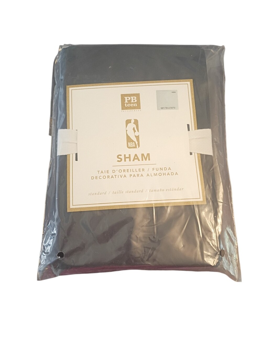 Pottery Barn Teen NBA Standard 100% Polyester Pillow Sham 26"×20" NWT